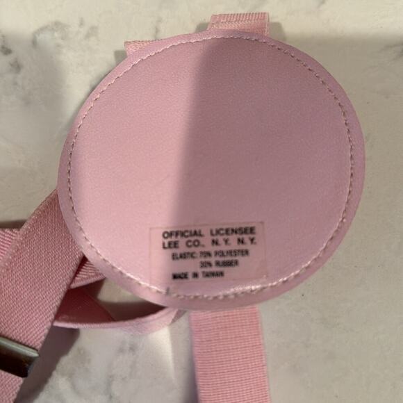 NEW KIDS ON THE BLOCK VINTAGE SUSPENDERS dead stock pink toddler - Picture 8 of 8